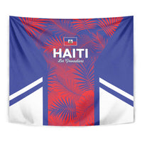 Les Grenadiers Haiti Football Tapestry Tropical Vibes - Wonder Print Shop