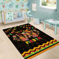 Mexico Cinco De Mayo Area Rug Let's Fiesta Dabbing Taco