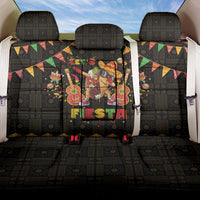 Mexico Cinco De Mayo Back Car Seat Cover Let's Fiesta Dabbing Taco