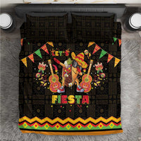 Mexico Cinco De Mayo Bedding Set Let's Fiesta Dabbing Taco