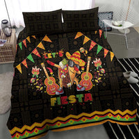 Mexico Cinco De Mayo Bedding Set Let's Fiesta Dabbing Taco