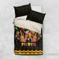 Mexico Cinco De Mayo Bedding Set Let's Fiesta Dabbing Taco