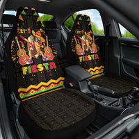Mexico Cinco De Mayo Car Seat Cover Let's Fiesta Dabbing Taco