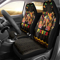 Mexico Cinco De Mayo Car Seat Cover Let's Fiesta Dabbing Taco