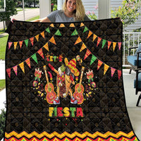 Mexico Cinco De Mayo Quilt Let's Fiesta Dabbing Taco