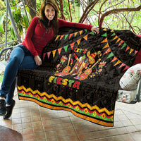 Mexico Cinco De Mayo Quilt Let's Fiesta Dabbing Taco