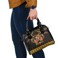 Mexico Cinco De Mayo Shoulder Handbag Let's Fiesta Dabbing Taco
