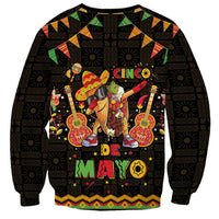 Mexico Cinco De Mayo Sweatshirt Let's Fiesta Dabbing Taco