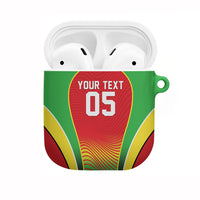 Custom Guyana 2026 Cricket AirPods Case Come On Warriors