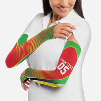 Custom Guyana 2026 Cricket Arm Sleeves Come On Warriors