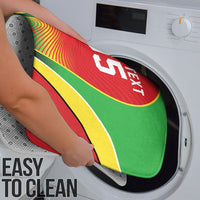 Custom Guyana 2026 Cricket Bathroom Set Come On Warriors