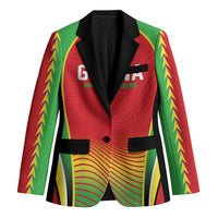 Custom Guyana 2026 Cricket Blazer Come On Warriors