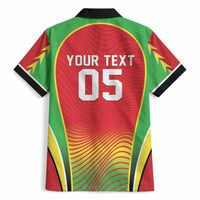 Custom Guyana 2026 Cricket Hawaiian Shirt Come On Warriors