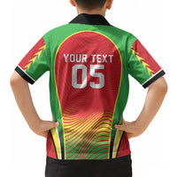 Custom Guyana 2026 Cricket Hawaiian Shirt Come On Warriors