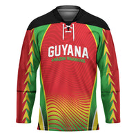 Custom Guyana 2026 Cricket Hockey Jersey Come On Warriors