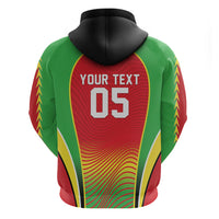 Custom Guyana 2026 Cricket Hoodie Come On Warriors