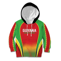 Custom Guyana 2026 Cricket Kid Hoodie Come On Warriors