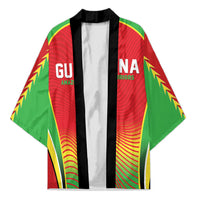 Custom Guyana 2026 Cricket Kimono Come On Warriors