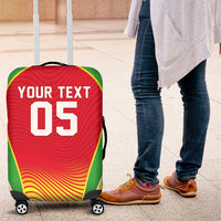 Custom Guyana 2026 Cricket Luggage Cover Come On Warriors
