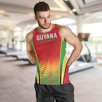 Custom Guyana 2026 Cricket Men Tank Top Come On Warriors