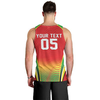 Custom Guyana 2026 Cricket Men Tank Top Come On Warriors