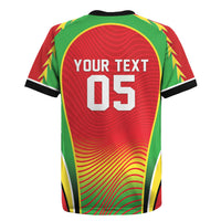 Custom Guyana 2026 Cricket Rugby Jersey Come On Warriors