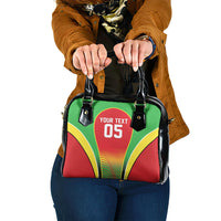Custom Guyana 2026 Cricket Shoulder Handbag Come On Warriors