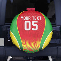 Custom Guyana 2026 Cricket Spare Tire Cover Come On Warriors