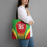 Custom Guyana 2026 Cricket Tote Bag Come On Warriors