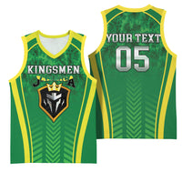 Custom Jamaica 2026 Cricket Basketball Jersey Go Champions