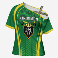 Custom Jamaica 2026 Cricket Cross Shoulder Shirt Go Champions