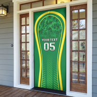 Custom Jamaica 2026 Cricket Door Cover Go Champions