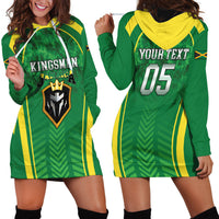 Custom Jamaica 2026 Cricket Hoodie Dress Go Champions