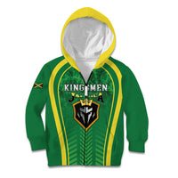 Custom Jamaica 2026 Cricket Kid Hoodie Go Champions
