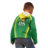 Custom Jamaica 2026 Cricket Kid Hoodie Go Champions