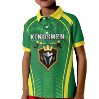 Custom Jamaica 2026 Cricket Kid Polo Shirt Go Champions