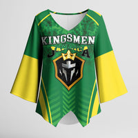 Custom Jamaica 2026 Cricket Kimono Sleeve Blouse Go Champions
