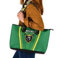Jamaica 2026 Cricket Leather Tote Bag Go Champions