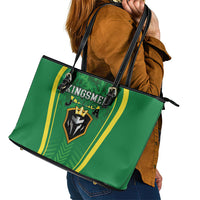Jamaica 2026 Cricket Leather Tote Bag Go Champions