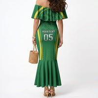 Custom Jamaica 2026 Cricket Mermaid Dress Go Champions