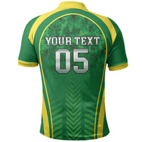 Custom Jamaica 2026 Cricket Polo Shirt Go Champions