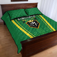 Jamaica 2026 Cricket Quilt Bed Set Go Champions