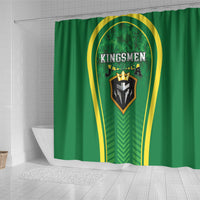 Jamaica 2026 Cricket Shower Curtain Go Champions
