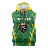 Custom Jamaica 2026 Cricket Sleeveless Hoodie Go Champions