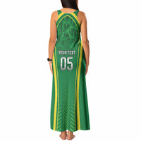 Custom Jamaica 2026 Cricket Tank Maxi Dress Go Champions