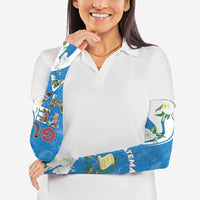 Guatemala 1821 Chapin Arm Sleeves Happy Independence Day - Wonder Print Shop
