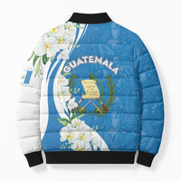 Guatemala 1821 Chapin Bomber Puffer Jacket Happy Independence Day - Wonder Print Shop