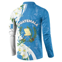 Guatemala 1821 Chapin Button Sweatshirt Happy Independence Day - Wonder Print Shop