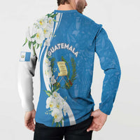 Guatemala 1821 Chapin Button Sweatshirt Happy Independence Day - Wonder Print Shop