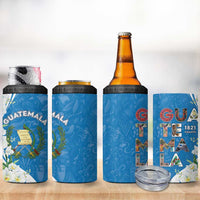 Guatemala 1821 Chapin 4 in 1 Can Cooler Tumbler Happy Independence Day - Wonder Print Shop